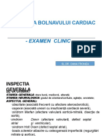 Examenul Obiectiv in Cardiologie