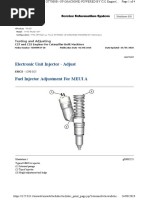 C32 Electronic Unit Injector - Adjust PDF