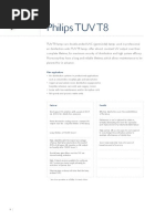 Philips TUV T8: Main Applications