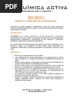 Biobac Ficha Tecnica Amonio Cuaternario