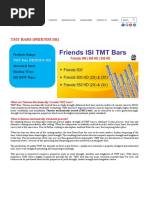 TMT Bars (Friends ISI) PDF