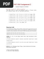 Assingment 2 CSCI 236