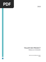 01 Taller MS PROJECT PDF