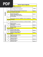 Week Session Topics & Agenda: The Concept of Strategy