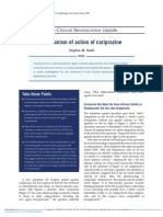 Mechanism of Action of Cariprazine 2016