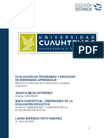 2.4. Mapa Conceptual - Dimensiones de La Evaluación - Jessica Mejía