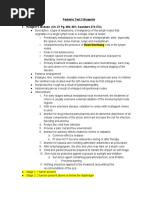 Pediatric Test 3 Blueprint 1. Hodgkin's Disease (Ch. 27 Pg. 650, 651 Saunders 372-373)