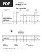 TOS Reading and Writing - FOURTH QUARTER