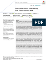 Coral Microbiome Diversity Reflects Mass Coral Bleaching Susceptibility During The 2016 El Niño Heat Wave