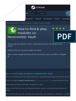 Steam Community Guide How To Find & Play Modules On Neverwinter Vault