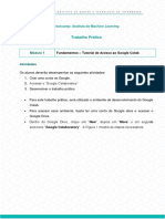 Trabalho Prático - Módulo 1 - Bootcamp Analista de Machine Learning