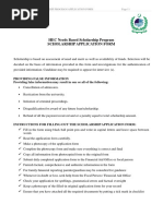 HEC Needs Based Scholarship Program Scholarship Application Form