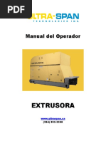 Extruder Operator Manual - Espanol 201511