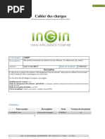 Cahier Des Charges (Exemple de Proposition Commerciale Pour Un Site Internet Vitrine)