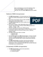 Features of 8086 Microprocessor