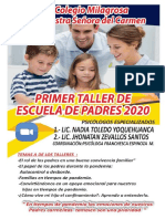 COMUNICADO ESCUELA DE PADRES 2020-1-2sec