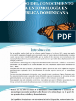 Estado Del Conocimiento de La Entomología en Republica Dominicana