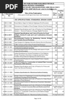 IRC Publication - Revised Catalogue - 2020