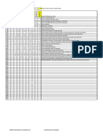 D528 Maintenance Schedule - Xls Maintenance Schedule