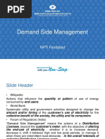 Demand Side Management: NPTI Faridabad