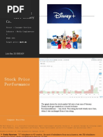 Stock Pitch: Walt Disney Co.: Sector: Consumer Services Industry: Media Conglomerate S Nyse: Dis Target Price: $127.28