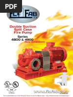 Double Suction Split Case Fire Pump: Series 4800