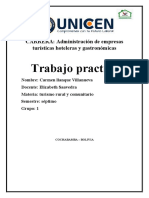 Trabajo Practico: CARRERA: Administración de Empresas Turísticas Hoteleras y Gastronómicas