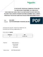 Method Statement - Installation of Transformers and E-House Rev 01