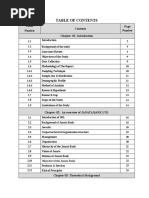 Serial Number Number Chapter-01: Introduction: Objective of The Janata Bank