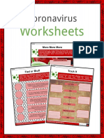 Sample Coronavirus Worksheets