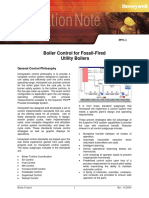 Boiler Control For Fossil-Fired Utility Boilers