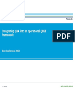 UC 2018 Integrating QRA Into An Operational QHSE Framework