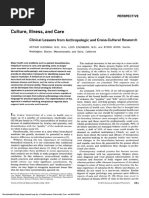 CM1 EXTRA 1978 Culture Illness and Care