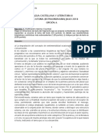 Examen - Lengua - Opcion - A JULIO 2018