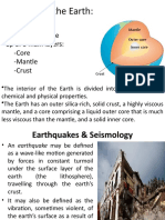 Earthquake & Seismology