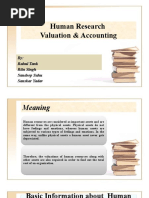 HR Valuation and Accounting