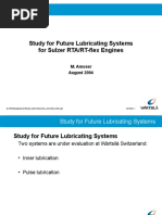 Study For Future Lubricating Systems For Sulzer RTA/RT-flex Engines