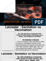 2.SANITATION Vs VACCINATION - Immigration, Inhuman Conditions in The Cities and Diseases