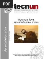 Aprenda JAVA Como Si Estuviera en Primero PDF