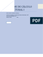 Informe de Calculo Estructural 1