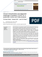 Clinical Characteristic Covid Children