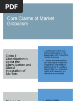 Lesson 1 Part 3 Six Core Claims of Globalization