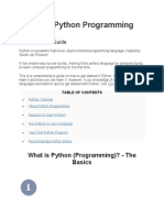 Learn Python Programming