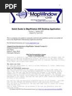 Quick Guide To MapWindow GIS