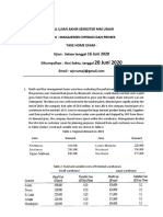 Soal Ujian Akhir MM - Manajemen Proses PDF