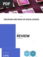 Discipline and Ideas of Social Science