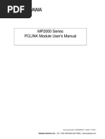 MP2000 Series PCLINK Module User's Manual: Document Number: TM - MP2000.02 - 1/18/2011 - © 2011