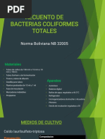 Recuento de Bacterias