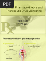 Clinical - Pharmacokinetics 3rd Year Bush