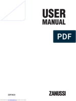 User Manual Dishwasher: Downloaded From Manuals Search Engine